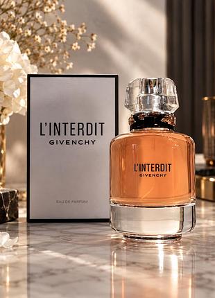 Парфуми l'interdit eau de parfum givenchy жіночі 80 мл linterdit дживенші лінтерід парфюм дживенши линтиридит linterdit парфум лантерді о де духи