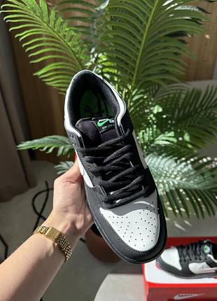 Кроссовки nike sb dunk low panda pigeon 3