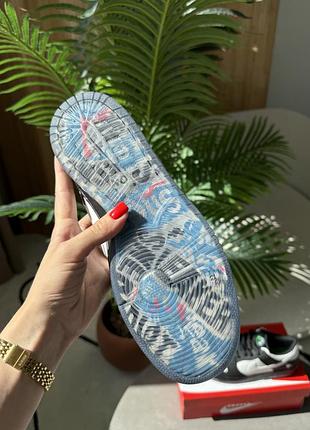 Кроссовки nike sb dunk low panda pigeon 7