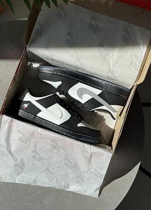 Кроссовки nike sb dunk low panda pigeon 10