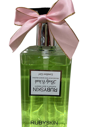 Гель для душа женский "rubyskin" london girl 350мл 7*4*18см