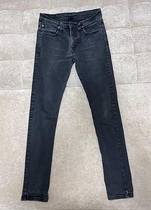 Джинси levi’s w32 l34 темно сірі
