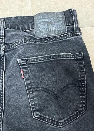 Джинси levi’s w32 l34 темно сірі 8