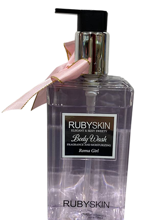 Гель для душа женский "rubyskin" paris girl 350мл 7*4*18см