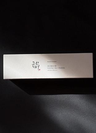Сонцезахисний крем для обличчя beauty of joseon relief sun: rice + probiotics spf50+ pa++++ 50 мл