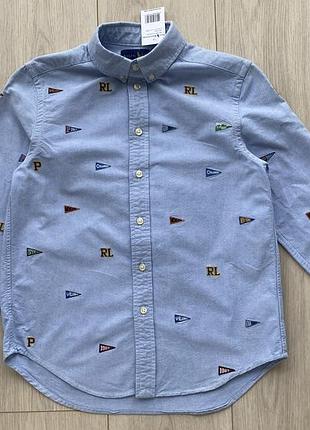 Polo ralph lauren дитяча сорочка, рубашка, брендова сорочка, рубашка