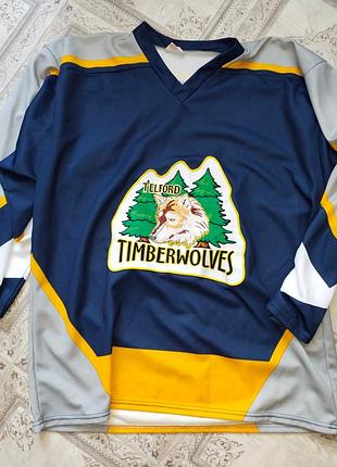 Джерси хоккейная timberwolves
