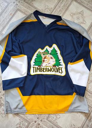 Джерси хоккейная timberwolves 2
