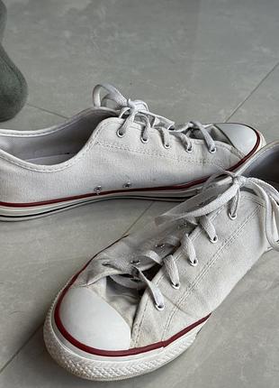 Кеди converse білі 4