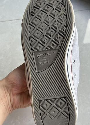 Кеди converse білі 7