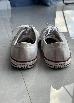 Кеди converse білі 8