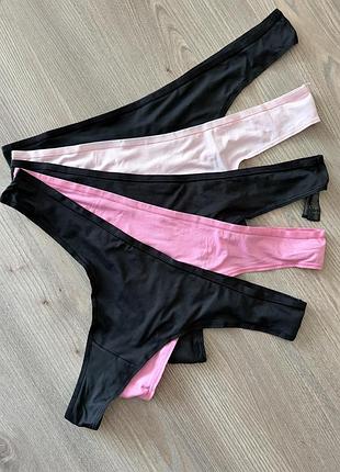 Еластичні трусики стринги комплект primark