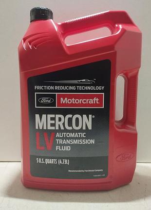 Oe ford motorcraft масло трансмиссионное atf mercon lv 4,73л