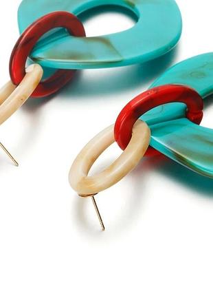 Сережки серьгі 3
