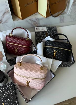 Ysl сумка жіноча шкіряна бочонок брендова