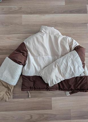 Стёганая куртка bershka 2