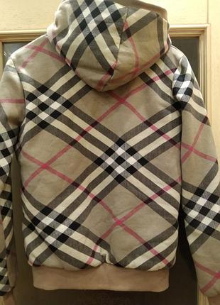 Burberry (l). теплая куртка с капюшоном 5