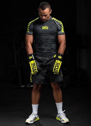 Bs боксерские перчатки phantom best mix apex elastic neon black/yellow 16 унций (бинты 4м. в подарок) bas77/n 5