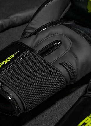 Bs боксерские перчатки phantom best mix apex elastic neon black/yellow 16 унций (бинты 4м. в подарок) bas77/n 7