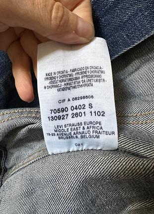 Вінтажна джинсова куртка levi’s 3