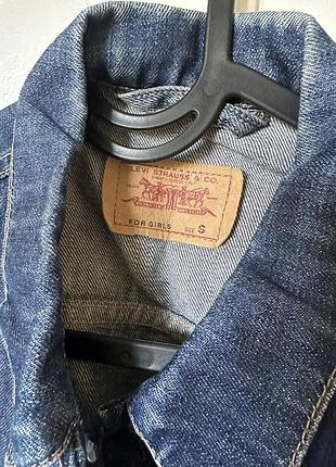 Вінтажна джинсова куртка levi’s 2