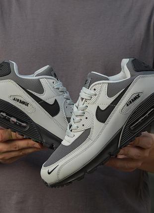 Nike air max 90 grey black 4