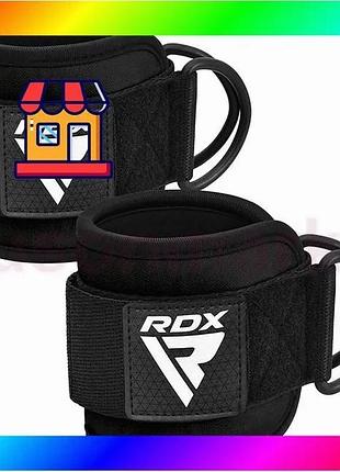 Bs манжеты на лодыжку best mix rdx a4 gym ankle pro black pair bas77/n
