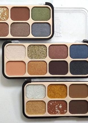 Палетка теней для век dodo girl vitality palette 8 color перламутровые и матовые