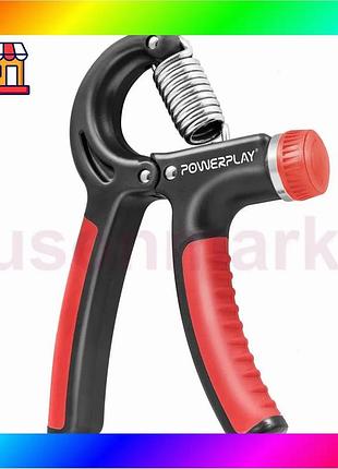 Bs эспандер кистевой powerplay best mix pp-4323 с регулируемой нагрузкой 10-40 кг. strength grip черно bas77/n