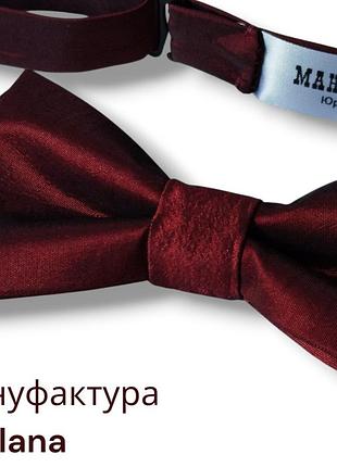 Мужская бордовая бабочка 2