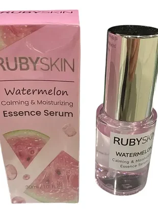 Сироватка для обличчя "rubyskin" watermelon заспокійливий та зволожуючий 30мл