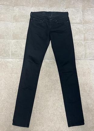 Джинси levi’s slight curve w27 l34 чорного кольору
