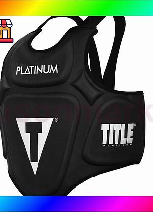 Bs защитный жилет тренера best mix title platinum prolific body protector black bas77/n