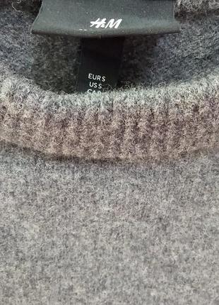 Шерстяний джемпер h&m 6