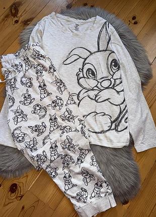 Гарна бавовняна піжама з принтом disney р.м primark