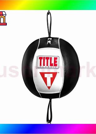 Bs груша боксерська на best mix розтяжках title classic double end bag 3.0 white/red розмір 5 bas77/n