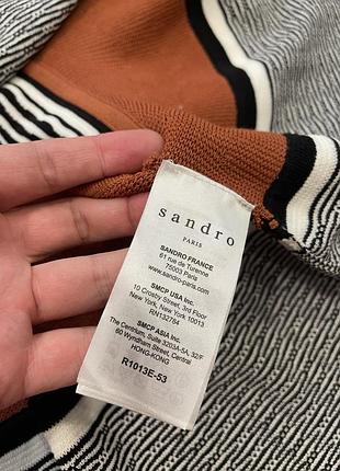 Sandro striped dress платье 4