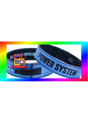 Bs пояс для тяжелой best mix атлетики power system ps-3810 full power blue xl bas77/n