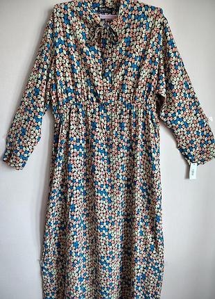 Платье макси из вискозы arabesque 2
