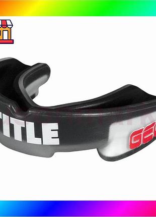 Bs капа title boxing best mix gel triple-shox 2.0 black/grey взрослая (возраст 11+) grey/black bas77/n