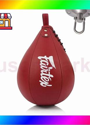 Bs пневмогрушь боксерская fairtex best mix sb1 red + крепление bas77/n