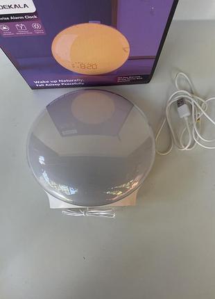 Dekala sunrise pro wake up light aca-002-m — світловий будильник