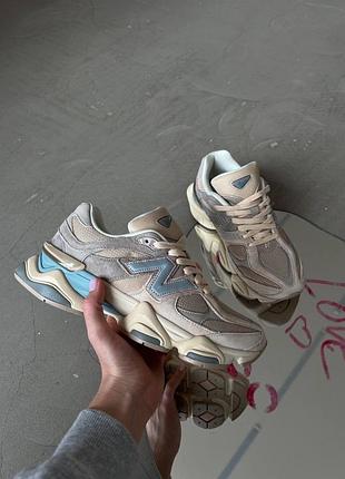 Кросівки new balance 9060 ivory cream pink sand