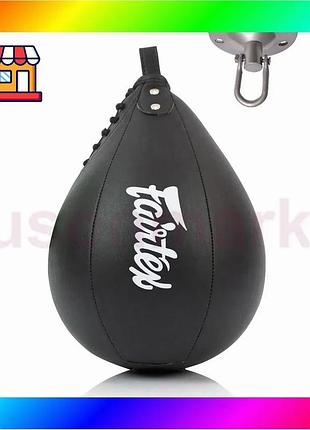Bs пневмогрушь боксерская fairtex best mix sb1 black + крепление bas77/n