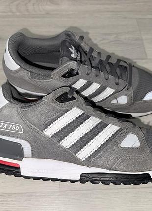 Замшеві кросівки adidas zx 750, оригінал, р-р 39-40, уст 25,5 см