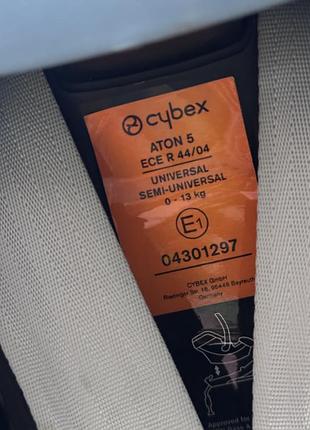Автокрісло дитяче від фірми cybex 3