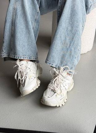 Balenciaga track white 2