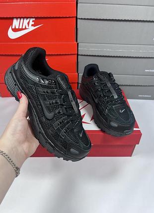 Жіночі кросівки nike p-6000 чорні