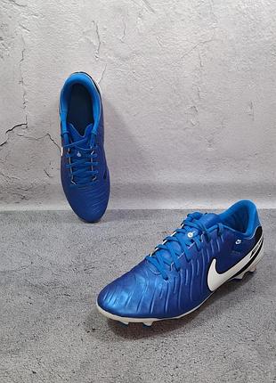 Бутсы nike timempo legend 10 fg футбольные копочки mercurial vapor 13
