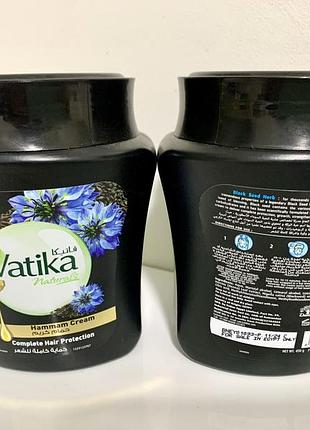 Маска для волося vatika black seed 450g маска с чёрным тмином египет